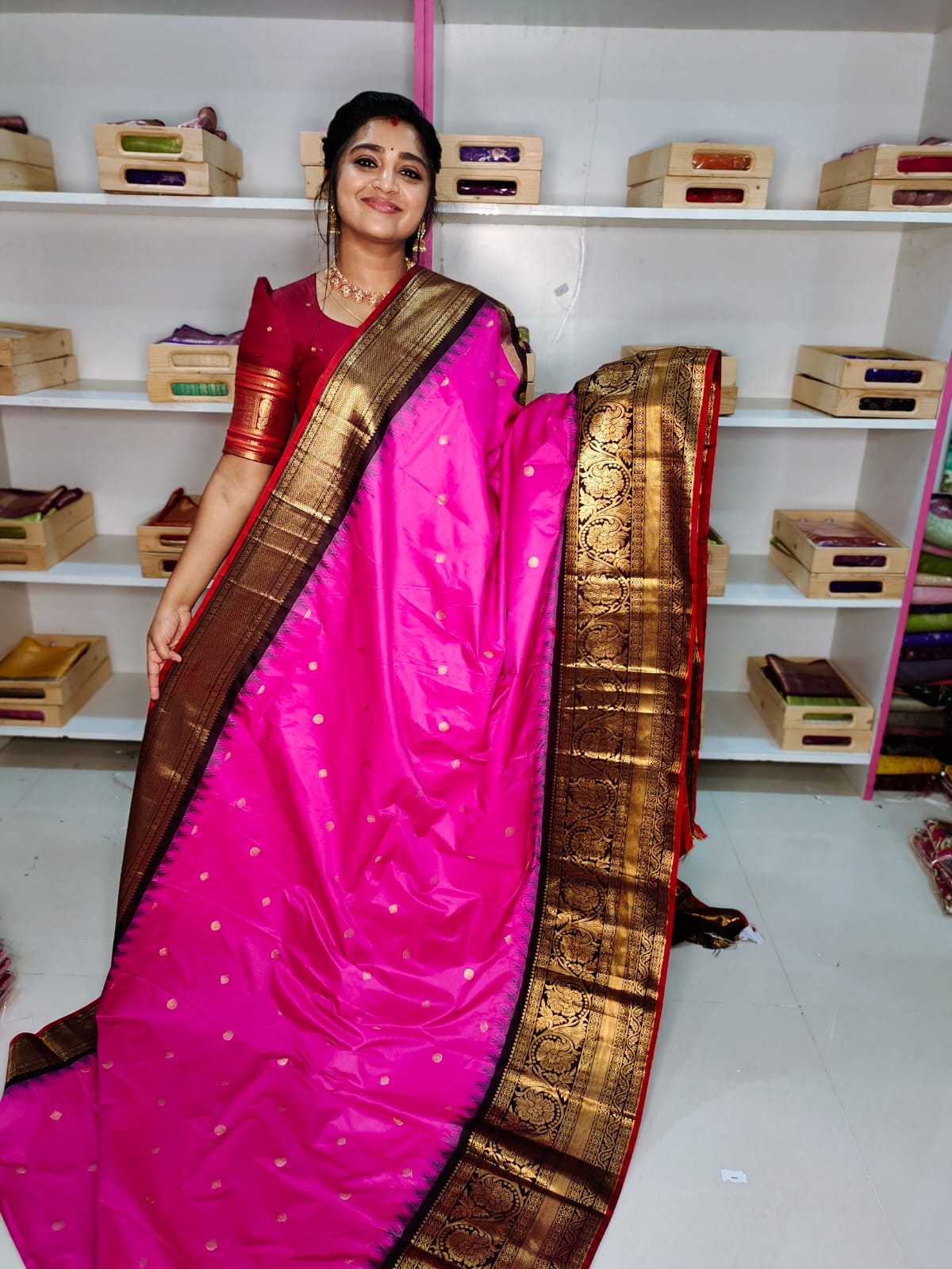 Primeme gadwal silk saree