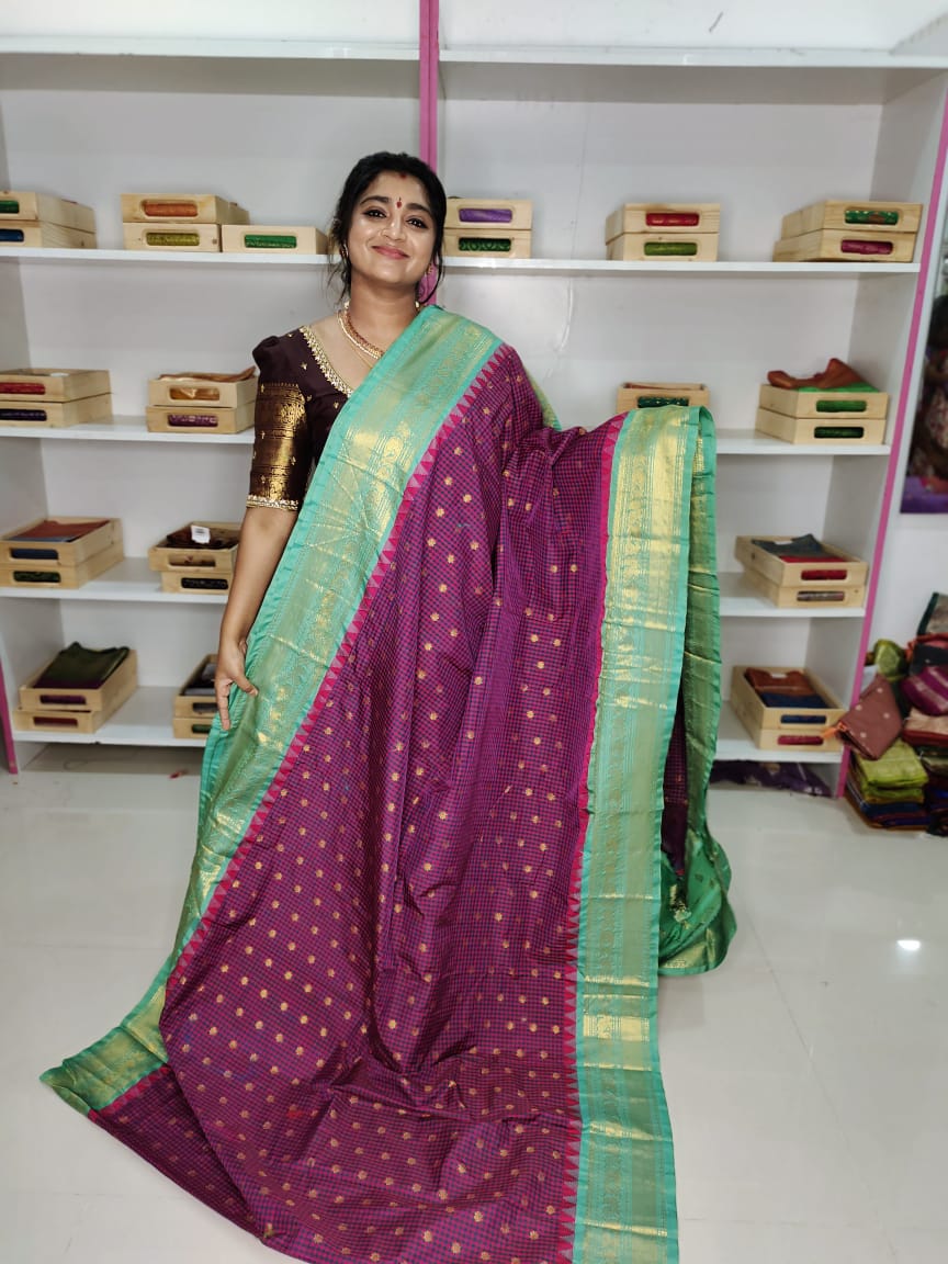 Ashadam sale gadwal silk saree