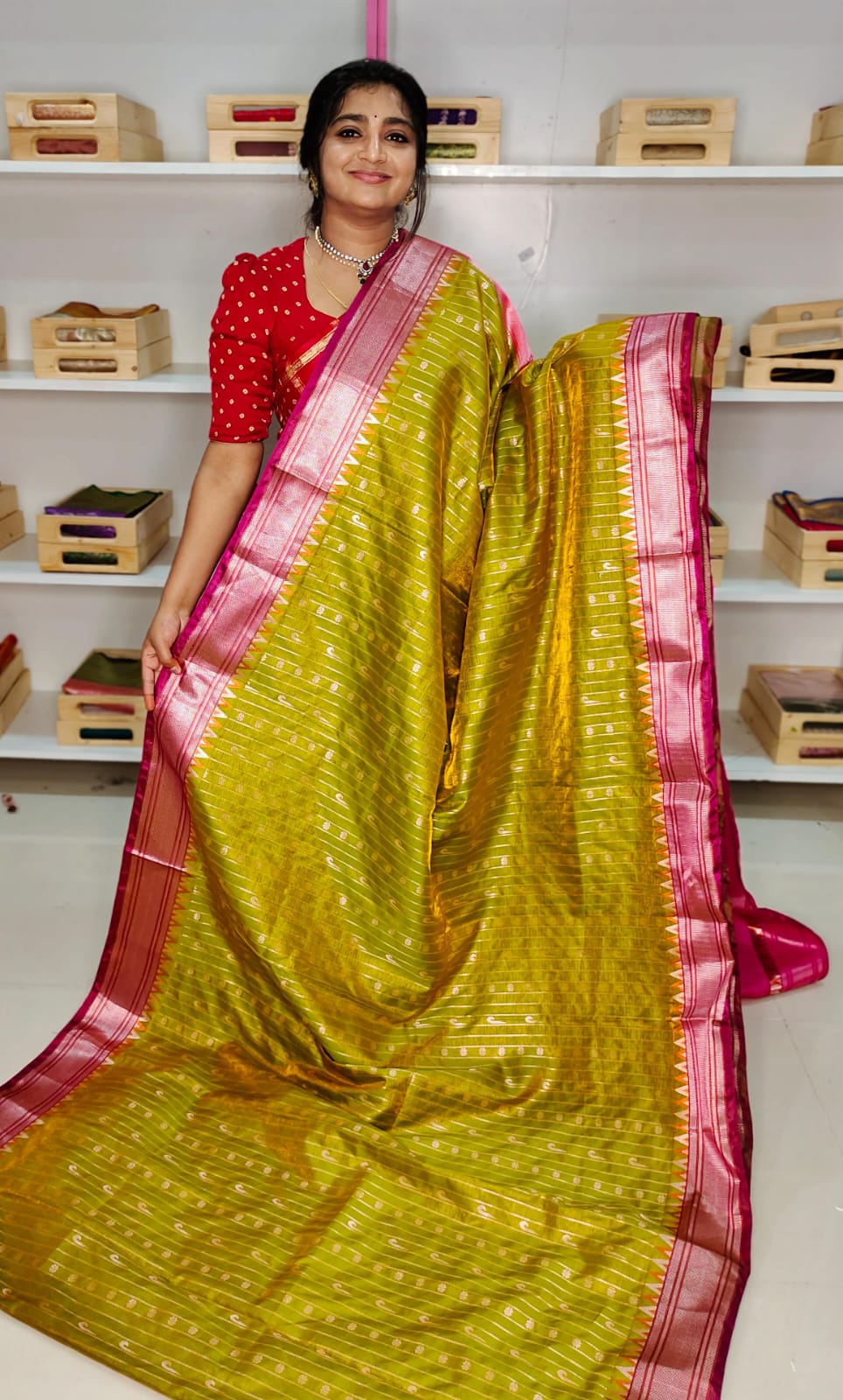 Ashadam clearnce sale fancy saree