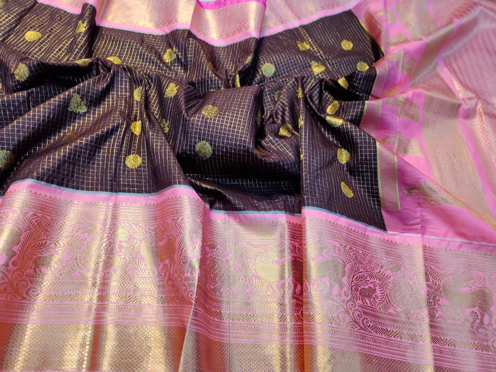 Vintage gadwal sarees