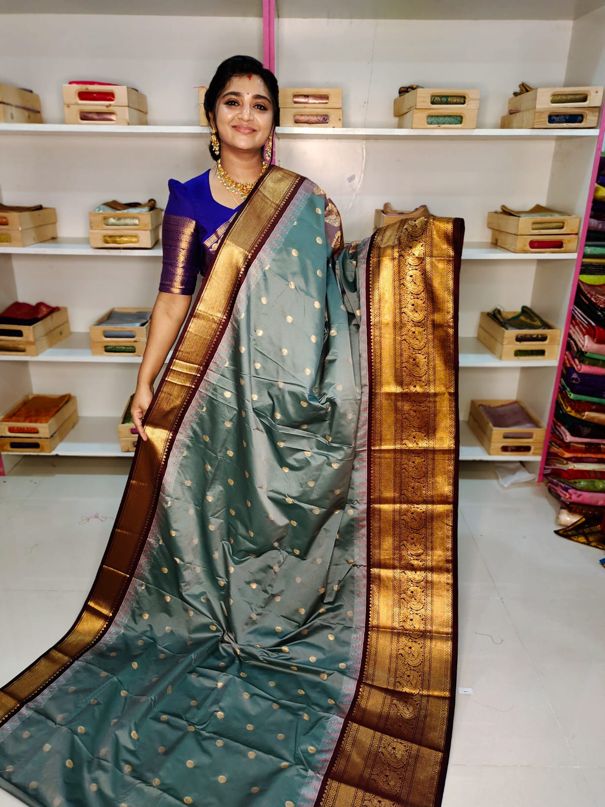 Primeme gadwal silk saree