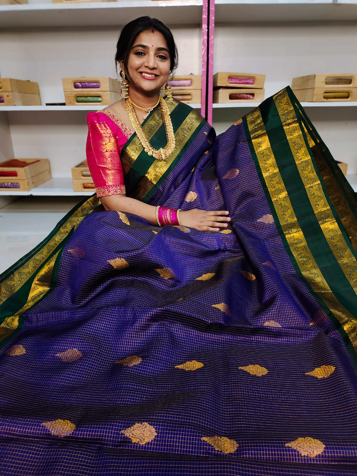 50% Silk mark vintage pattu sarees