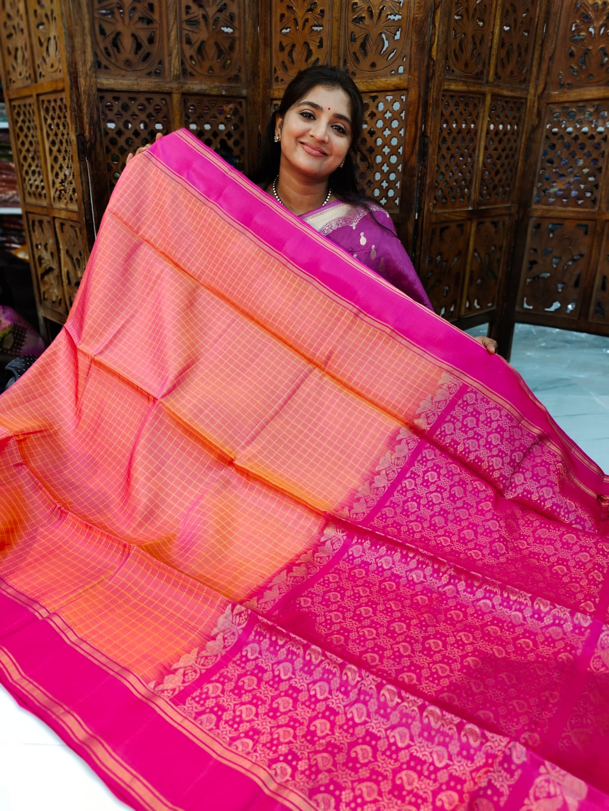Uppada pattu saree
