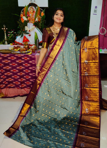 Vitange gadwal silk