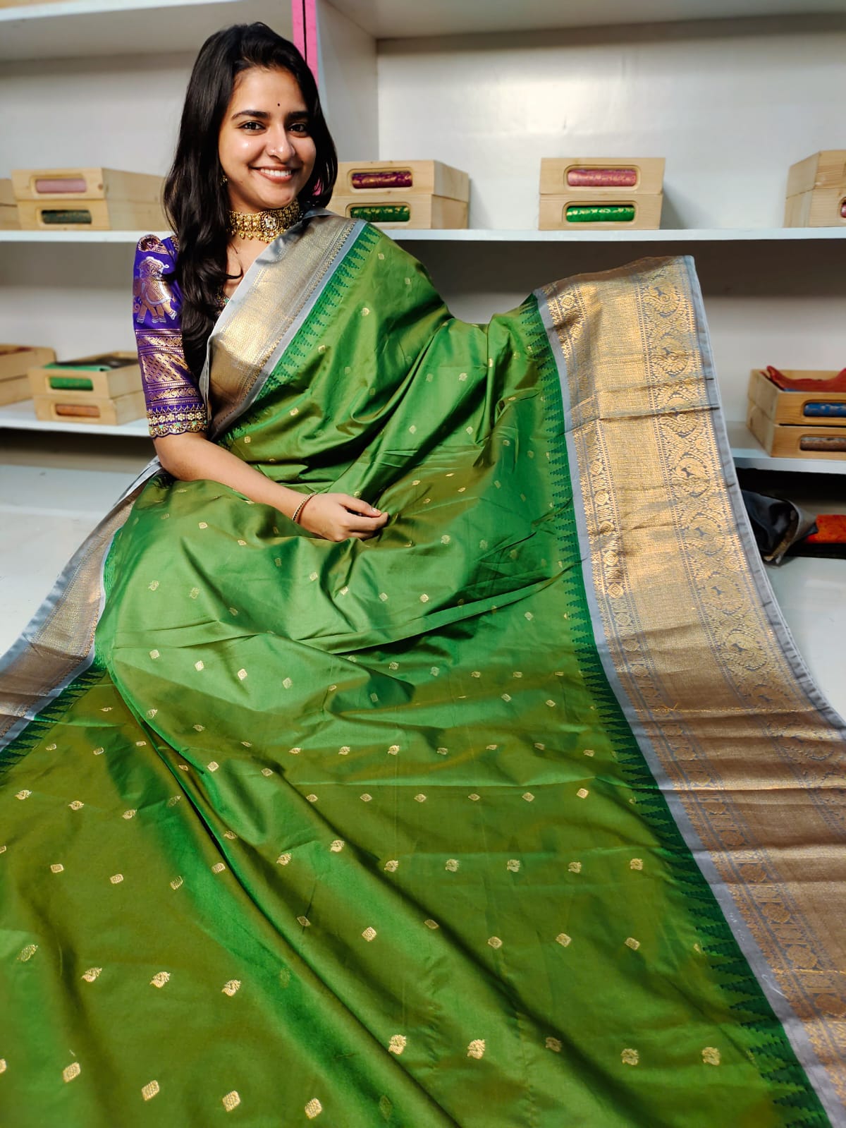 50% offer gadwal silk saree