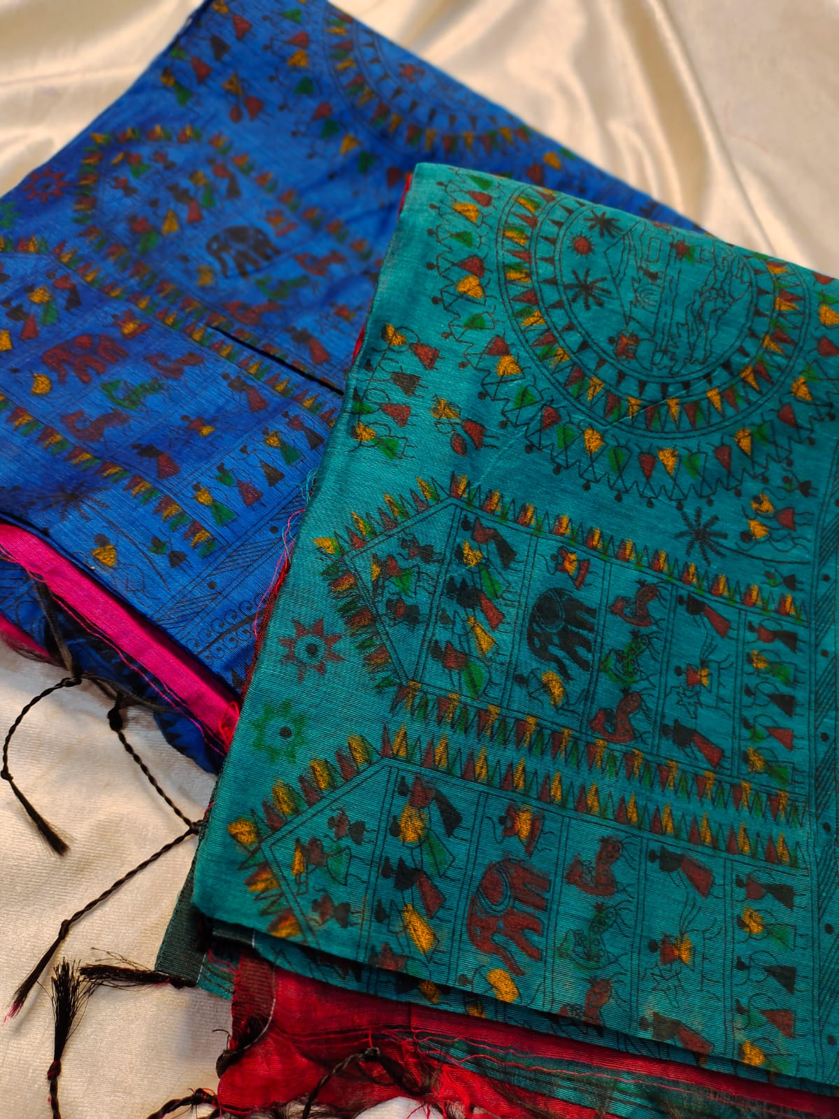 1+1 kadhi cotton saree