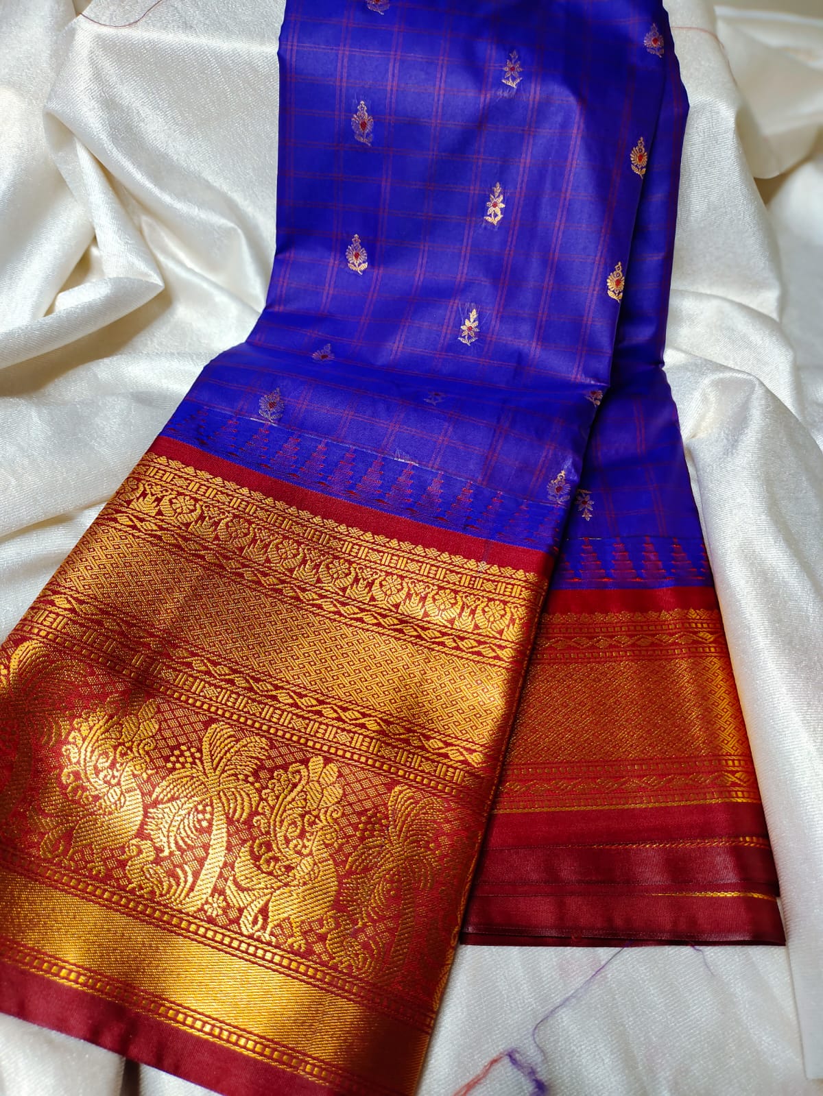 Vitange gadwal silk saree