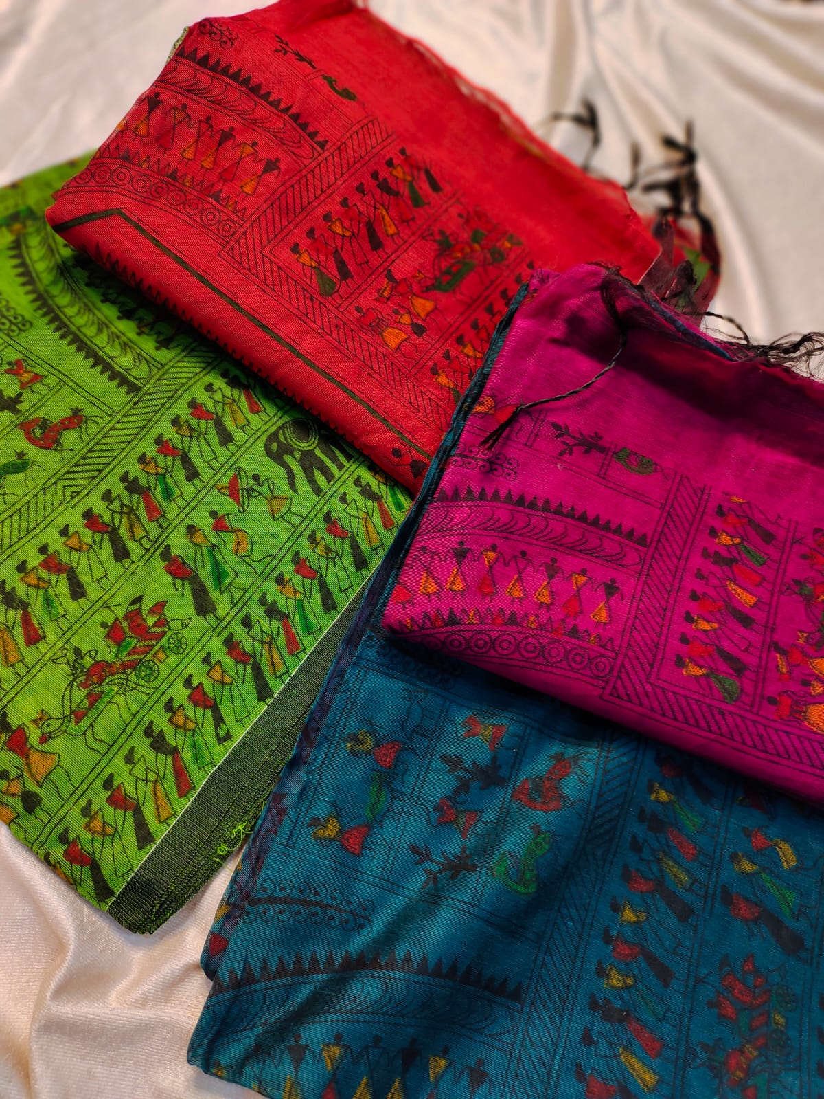 1+1 kadhi cotton saree