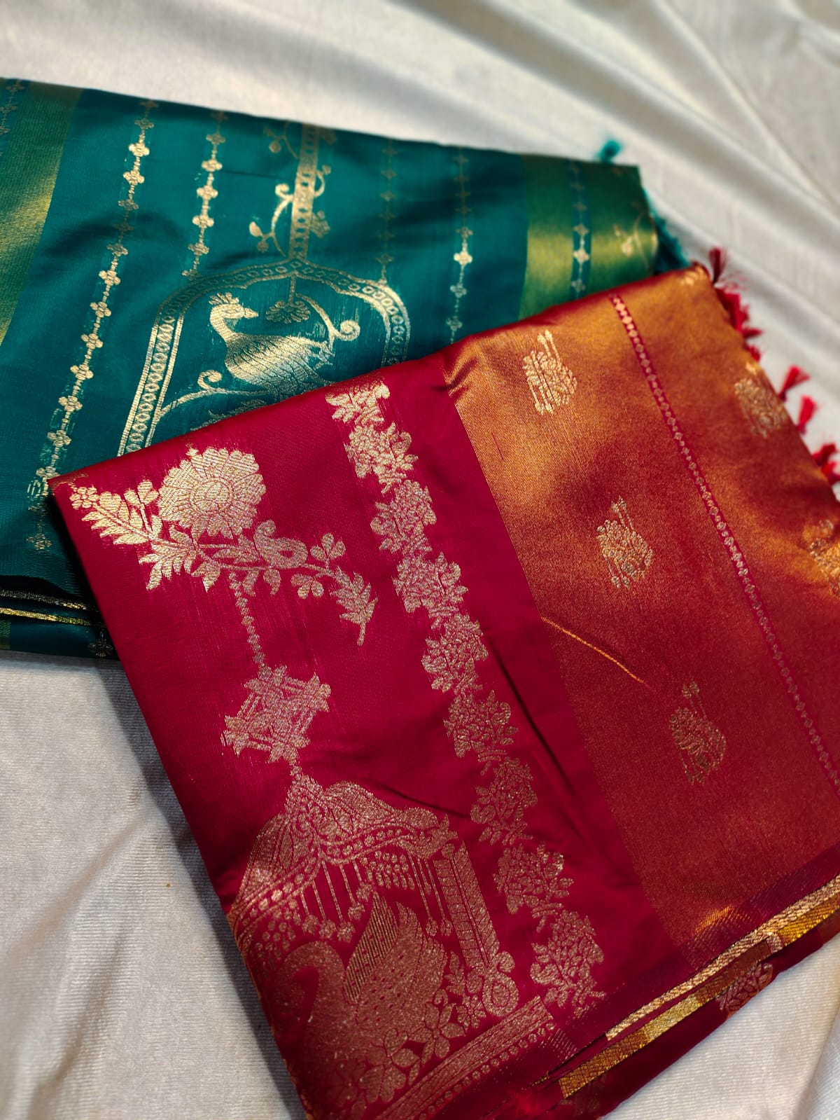 1+1 banarasi saree