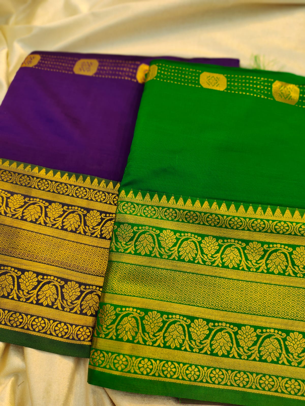 1+1 Uppada silk