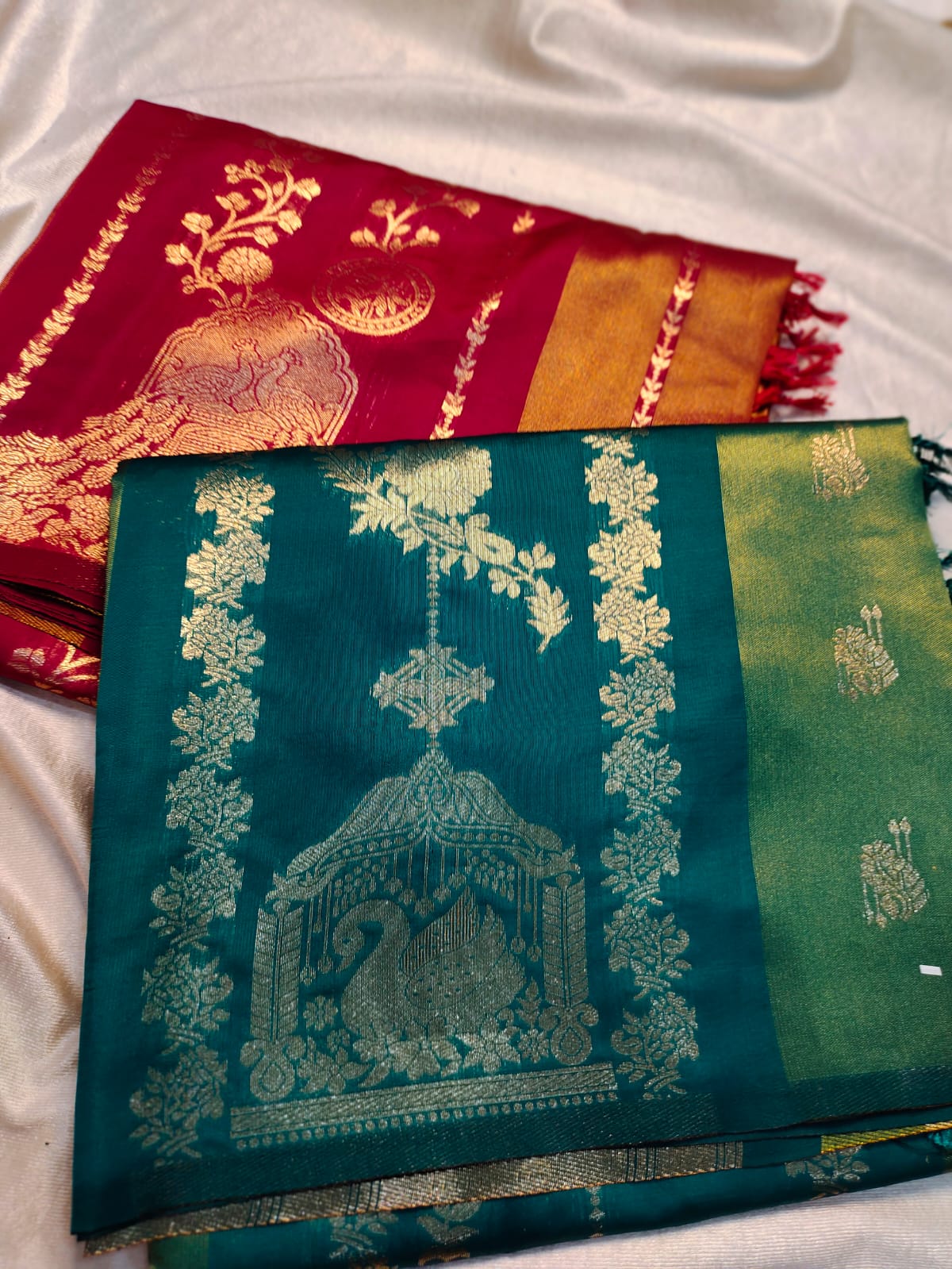 1+1 banarasi saree