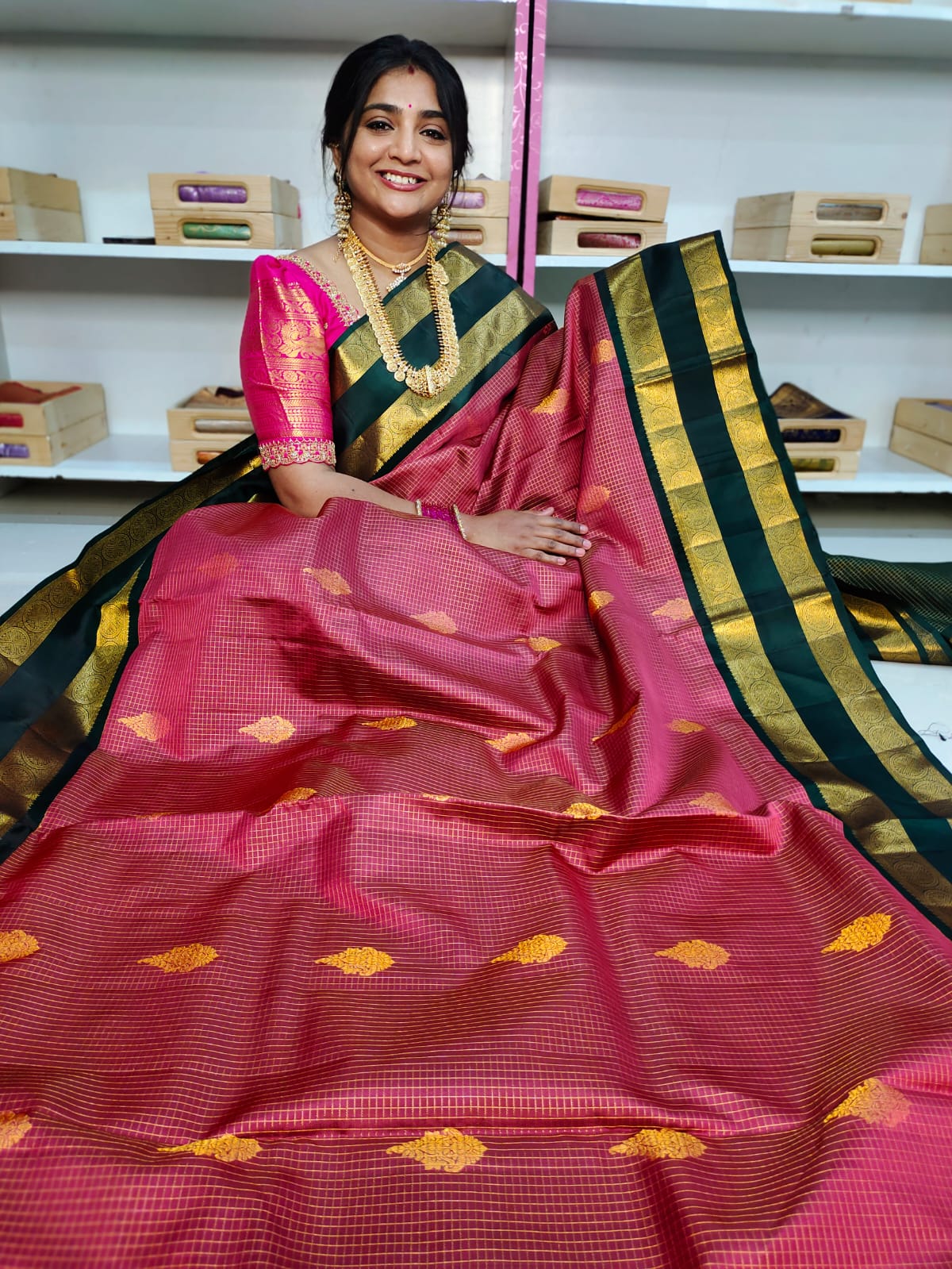 50% Silk mark vintage pattu sarees