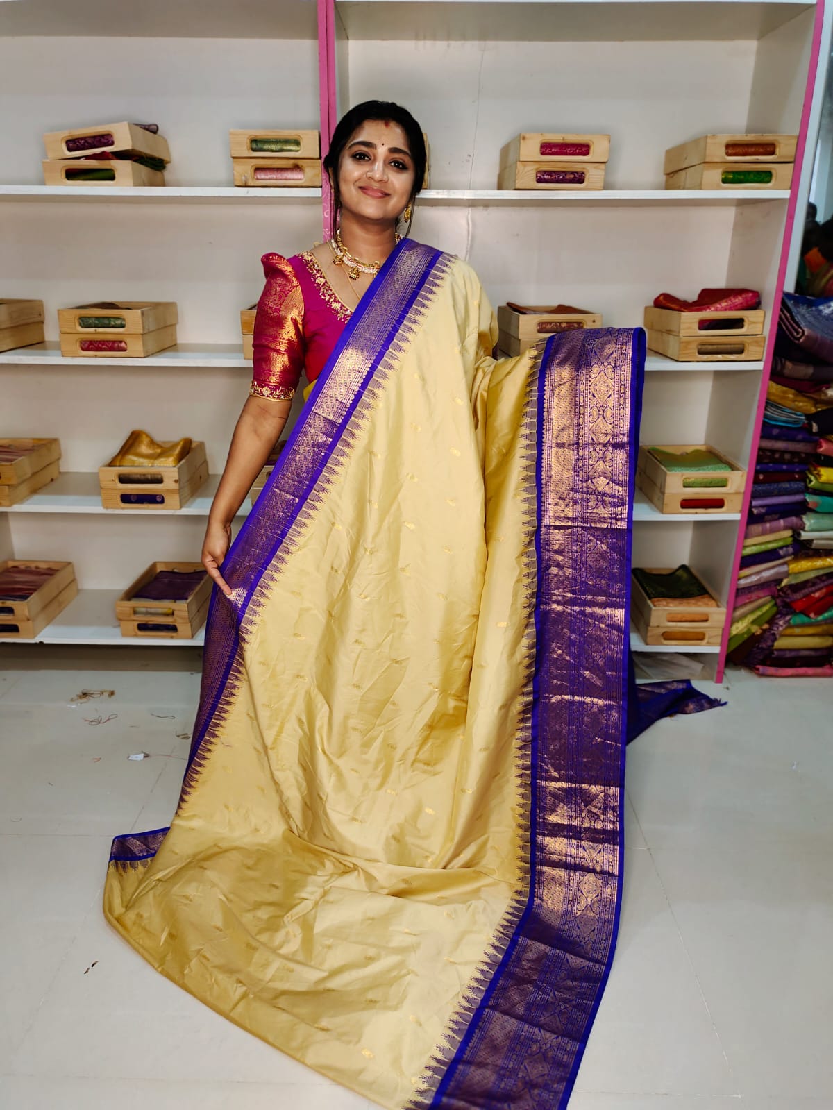 Ashadam sale gadwal silk saree