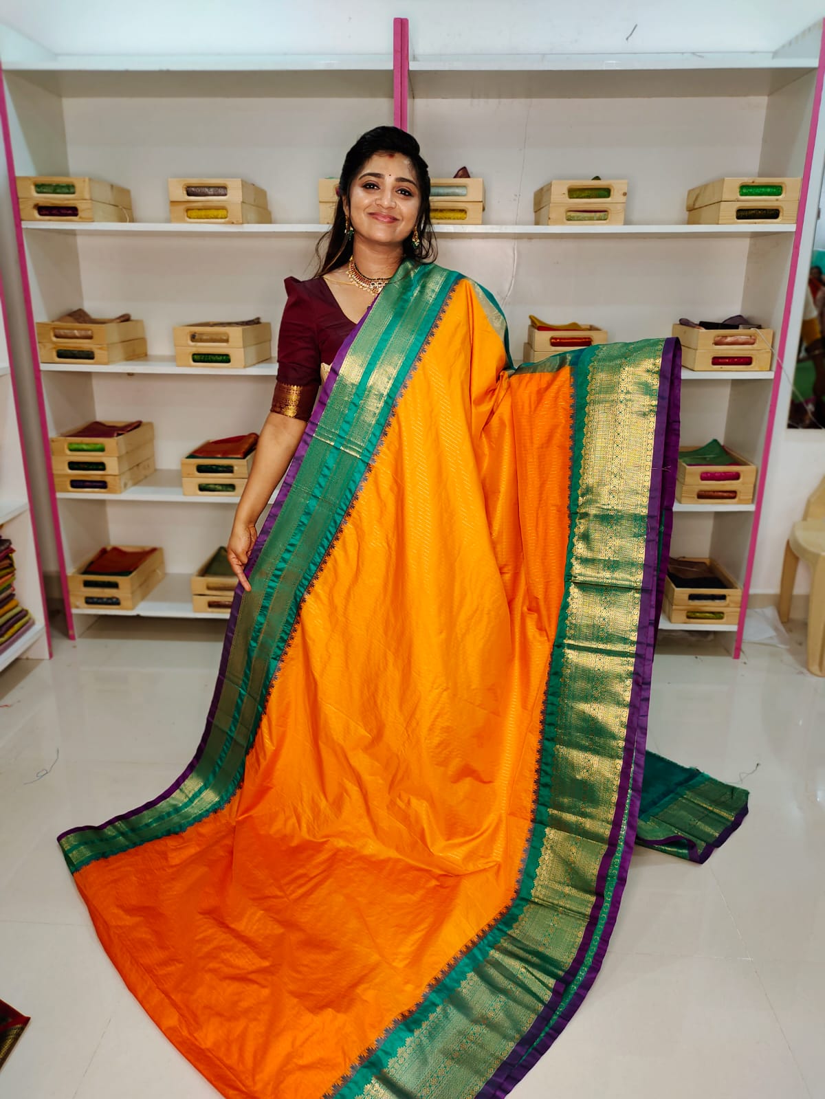 50% offer gadwal silk sarees