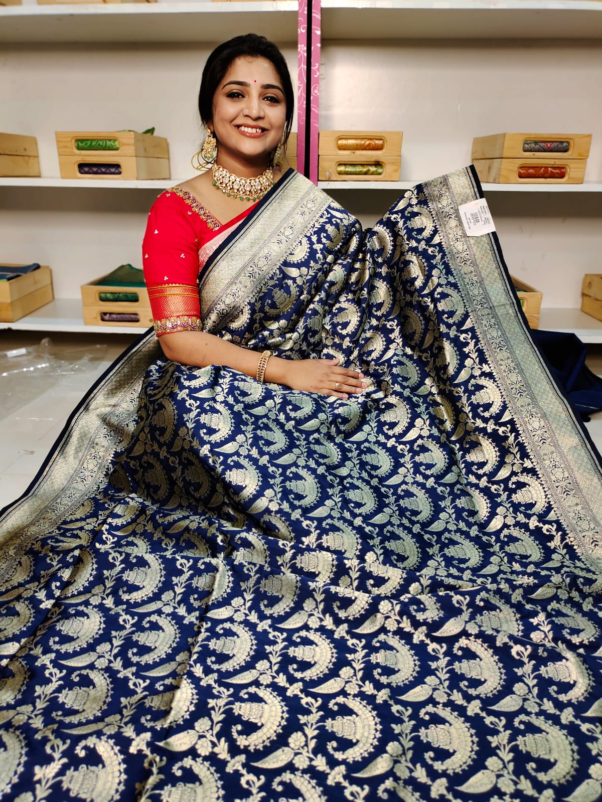 80% Katan banarasi sarees