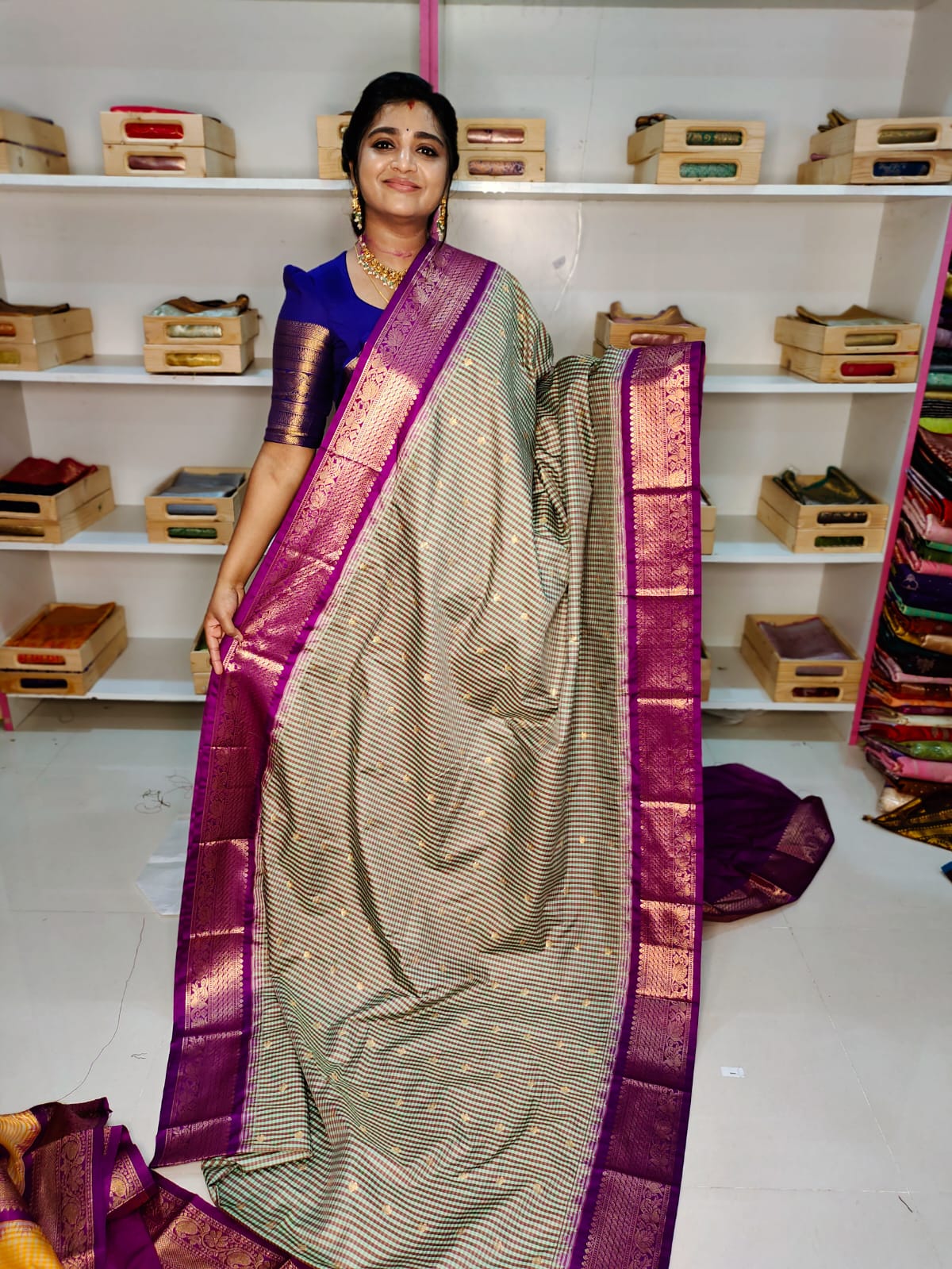 Primeme gadwal silk saree