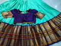Vintage gadwal lehangas