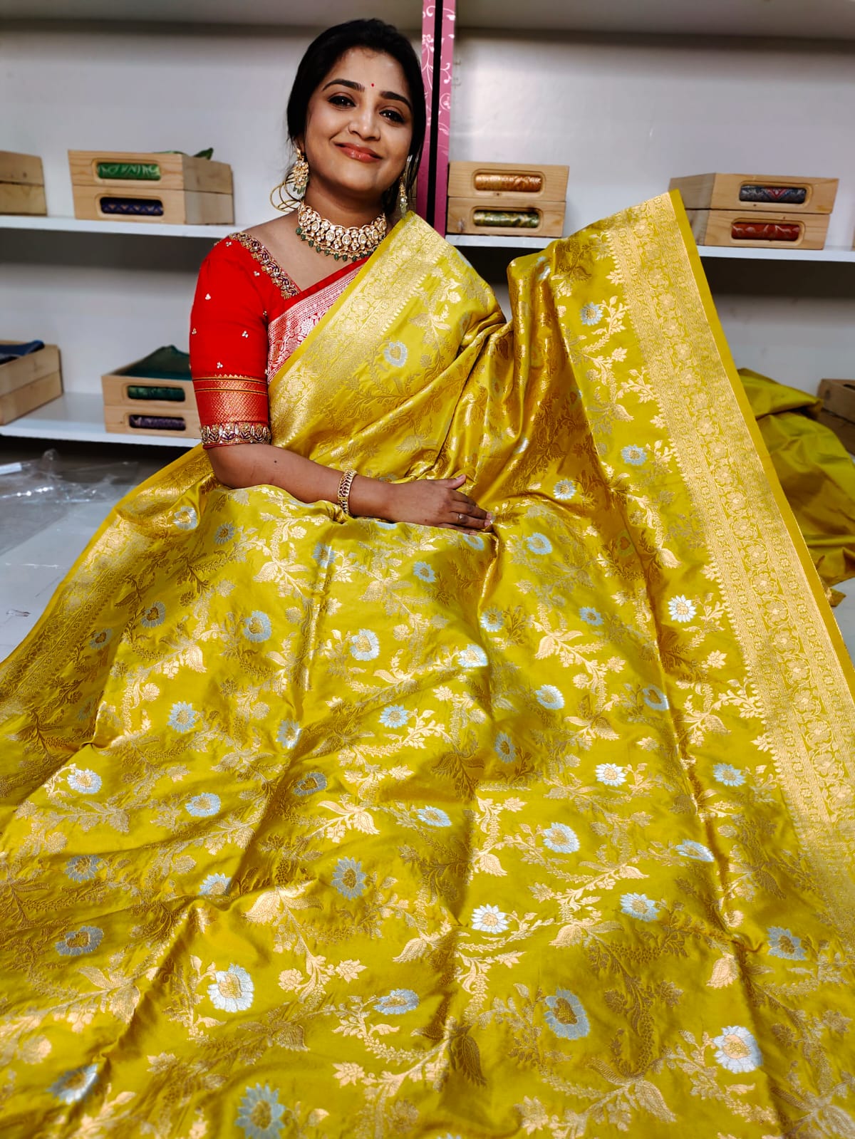 80% Katan banarasi sarees