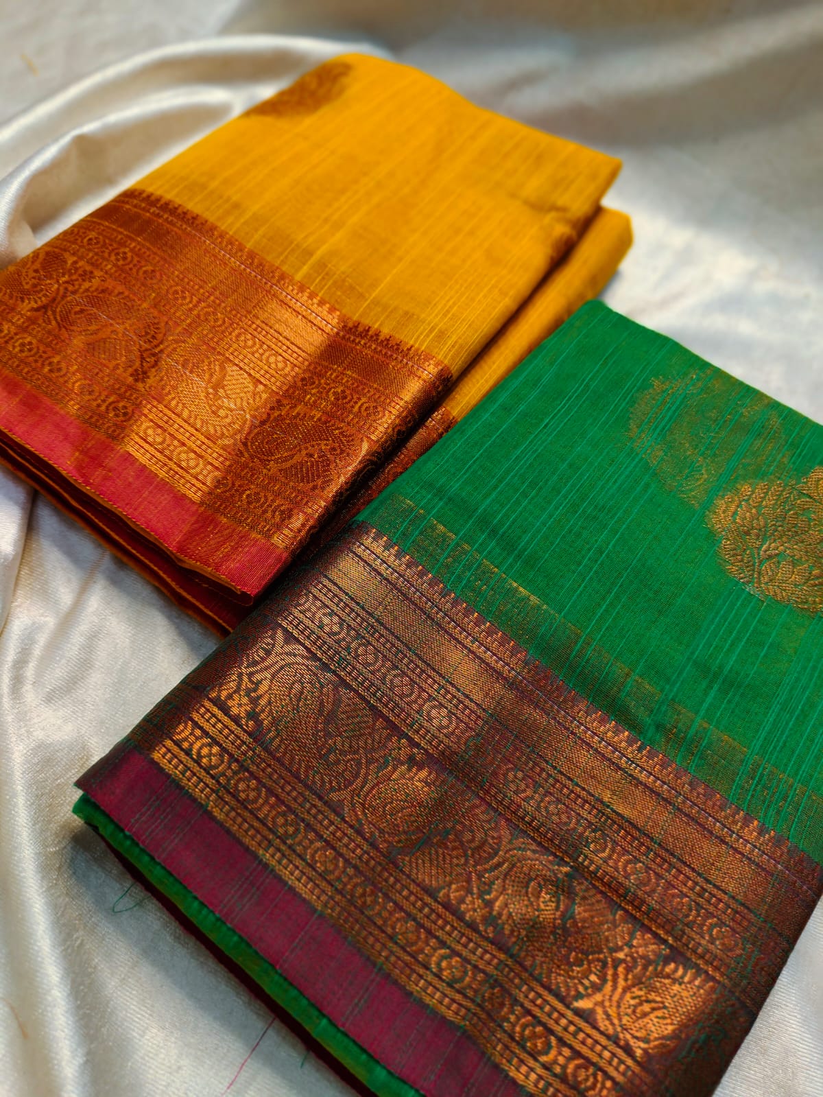 1+1 Chanderi sarees