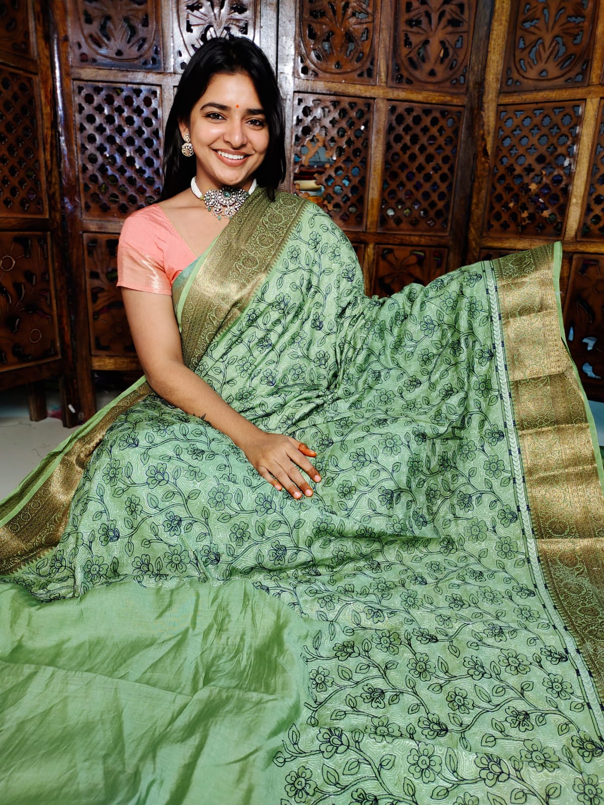 50% offer banarasi silk saree