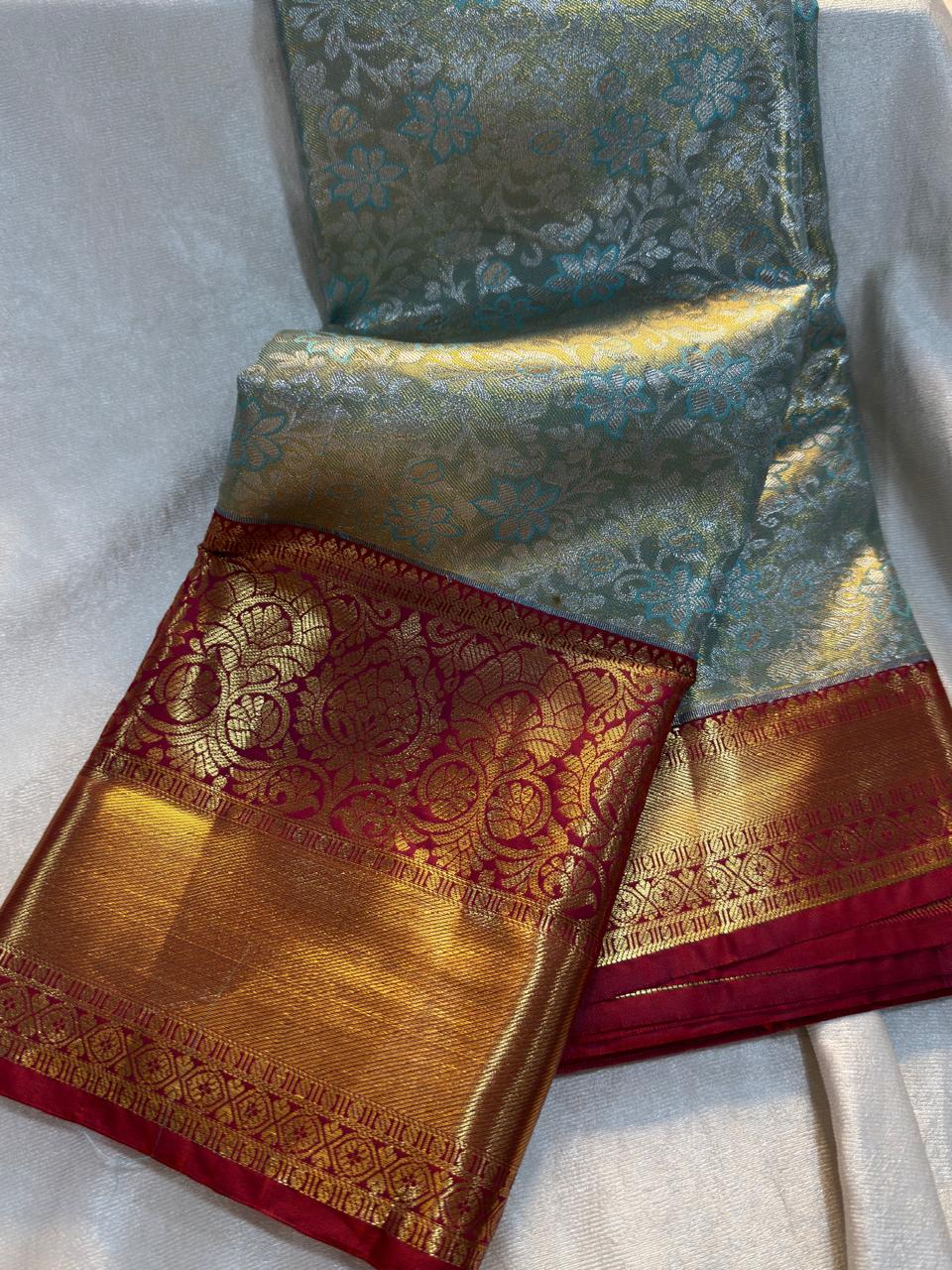 90% offer Kanchi pattu collection
