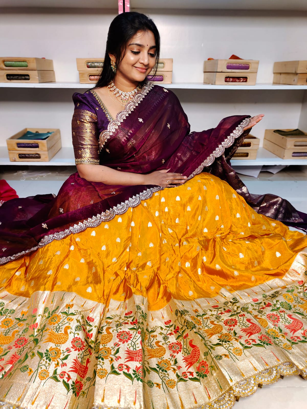 Paithani lehanga