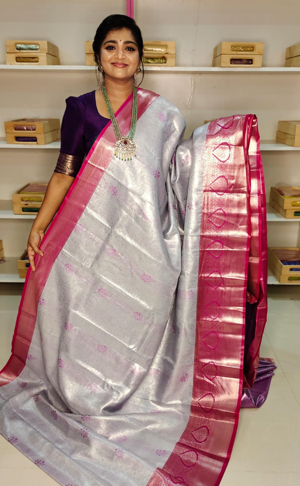 90% offer kanchi pattu collection
