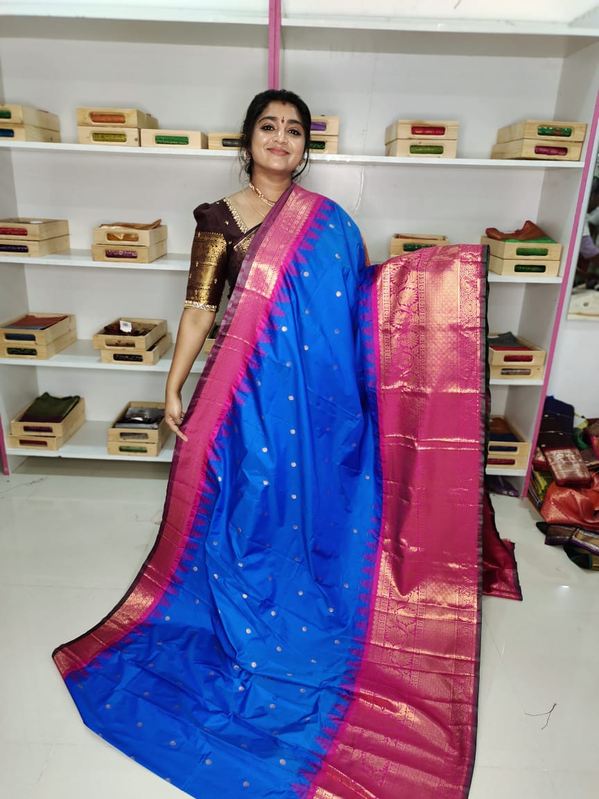 Ashadam sale gadwal silk saree