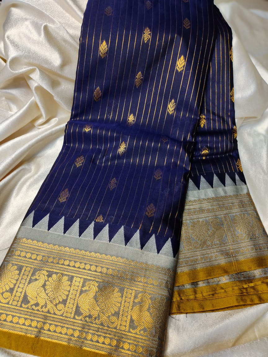 Vitange gadwal silk