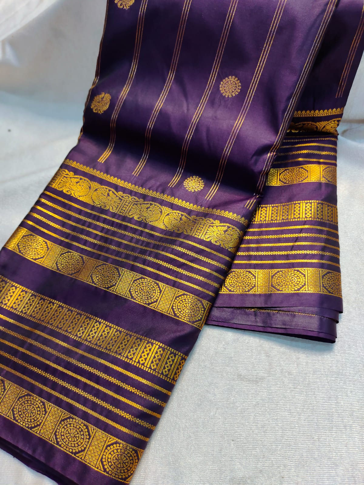 Vintage gadwal sarees