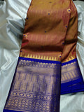 Ashadam gadwal silk saree
