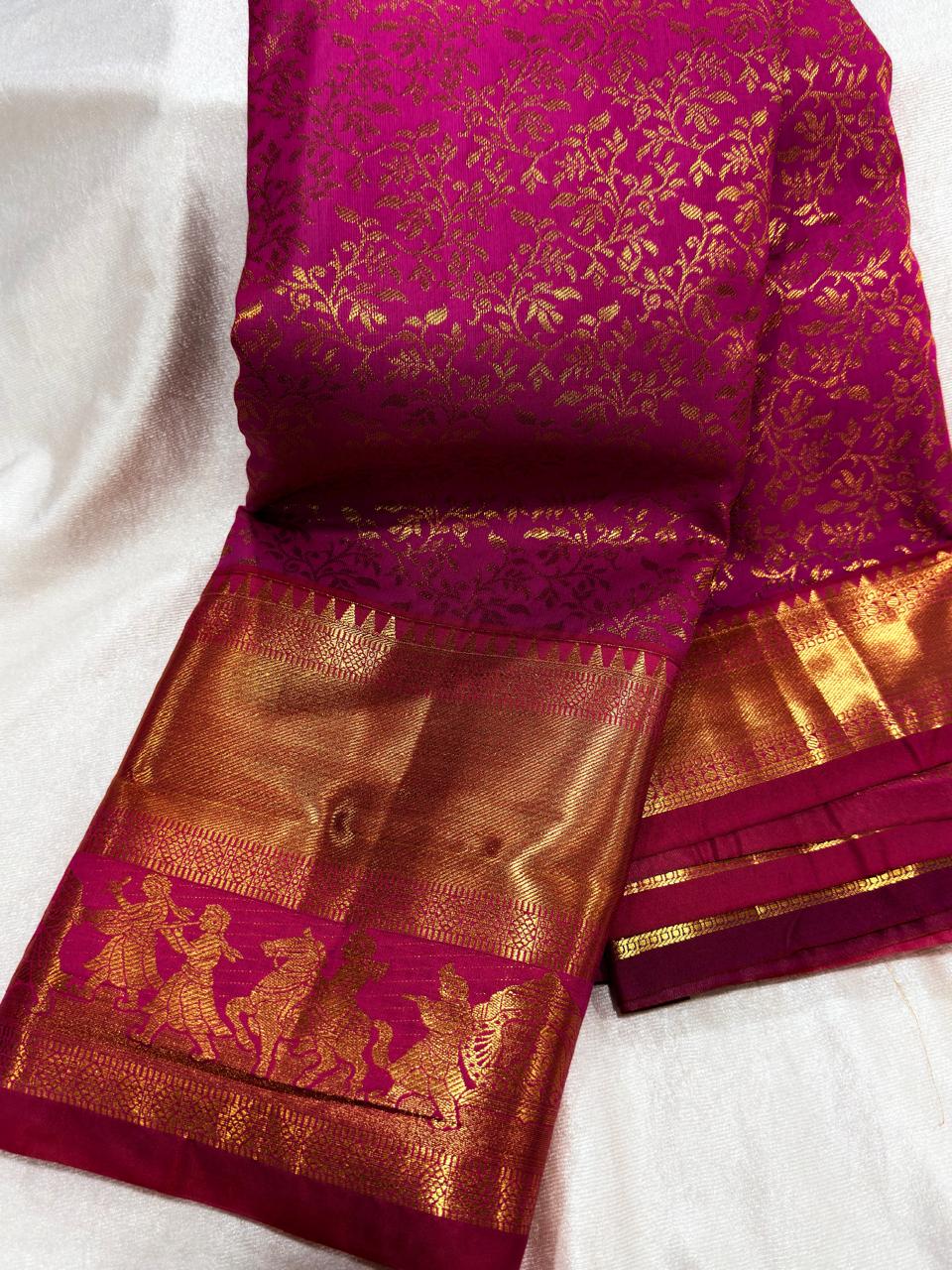 90% offer Kanchi pattu collection