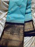 Ashadam gadwal silk saree