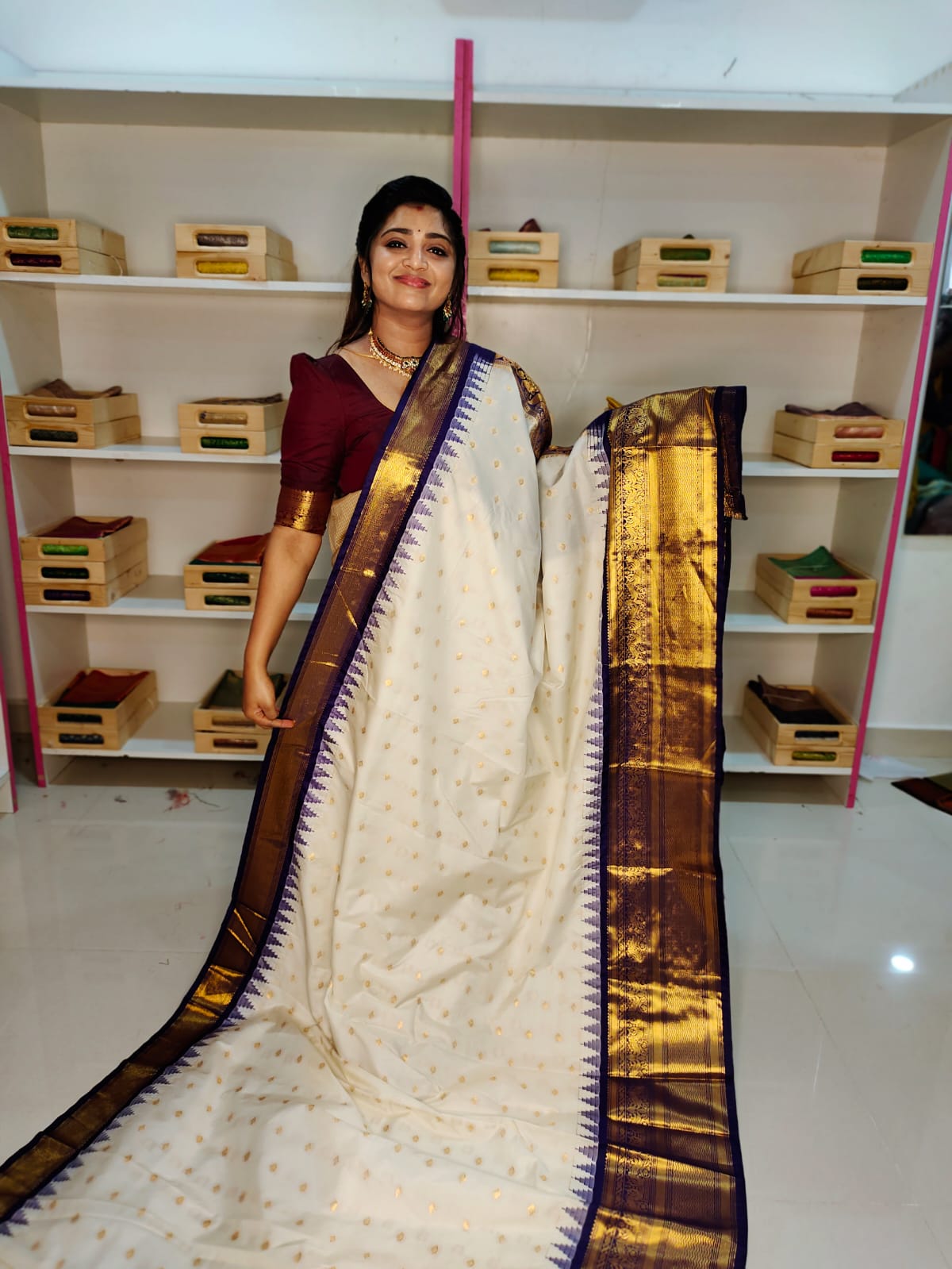 50% offer gadwal silk sarees