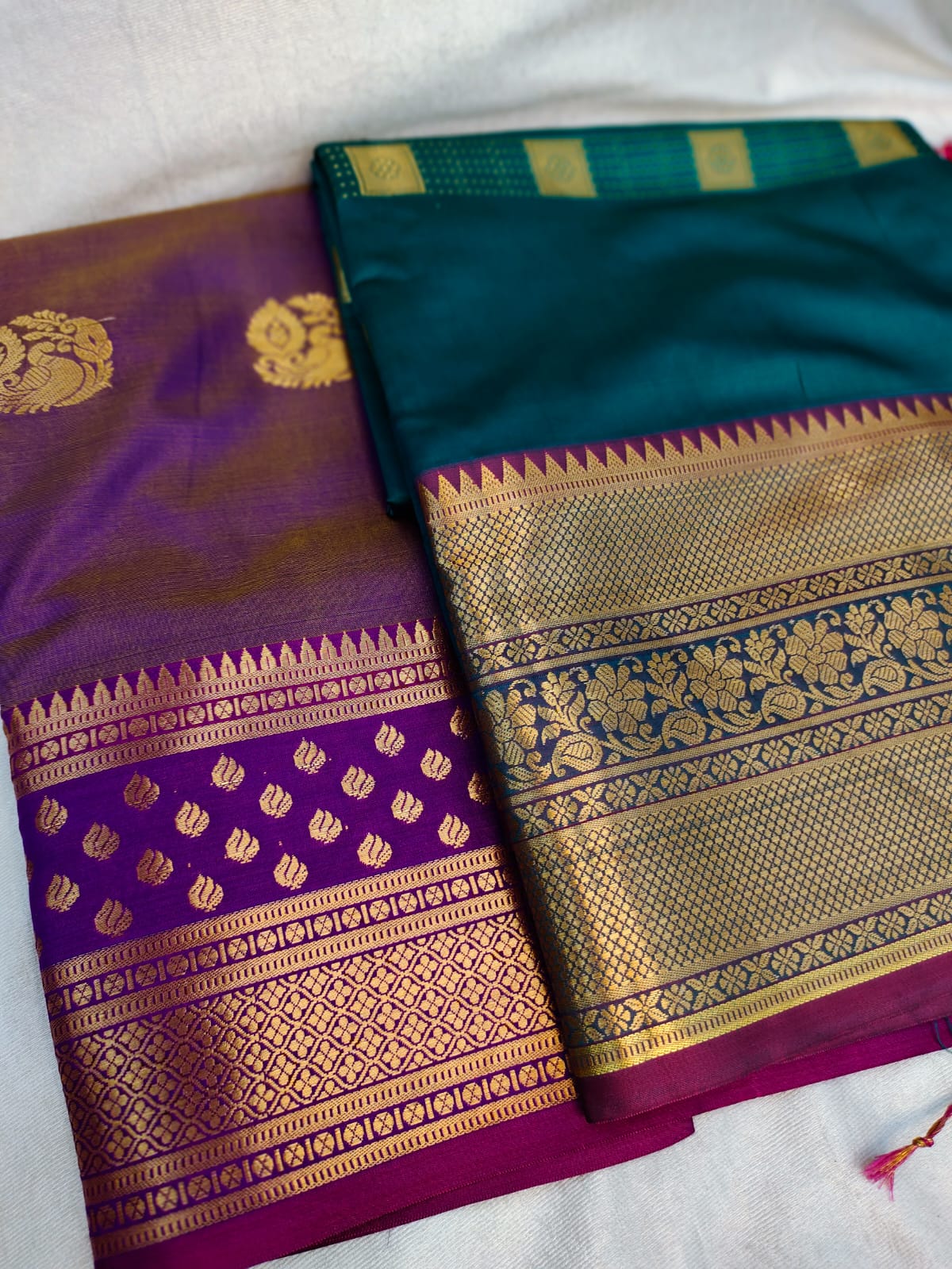 1+1 Uppada silk