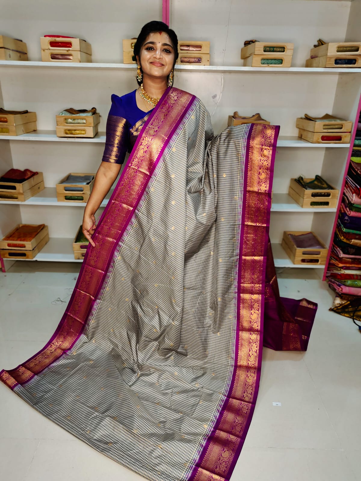 Primeme gadwal silk saree