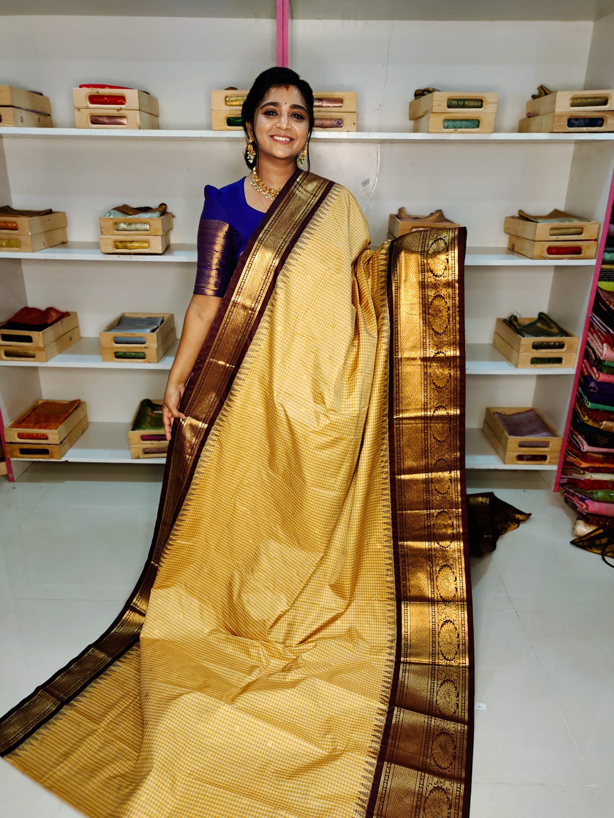 Primeme gadwal silk saree