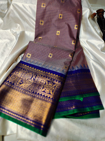 Vitange gadwal silk