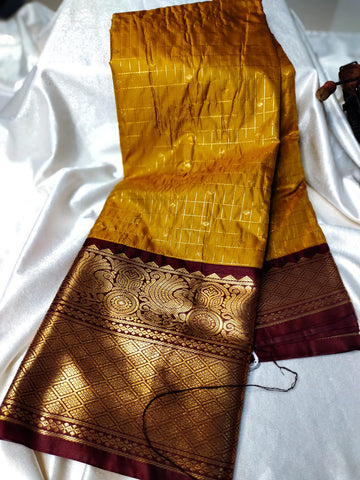 Vitange gadwal silk
