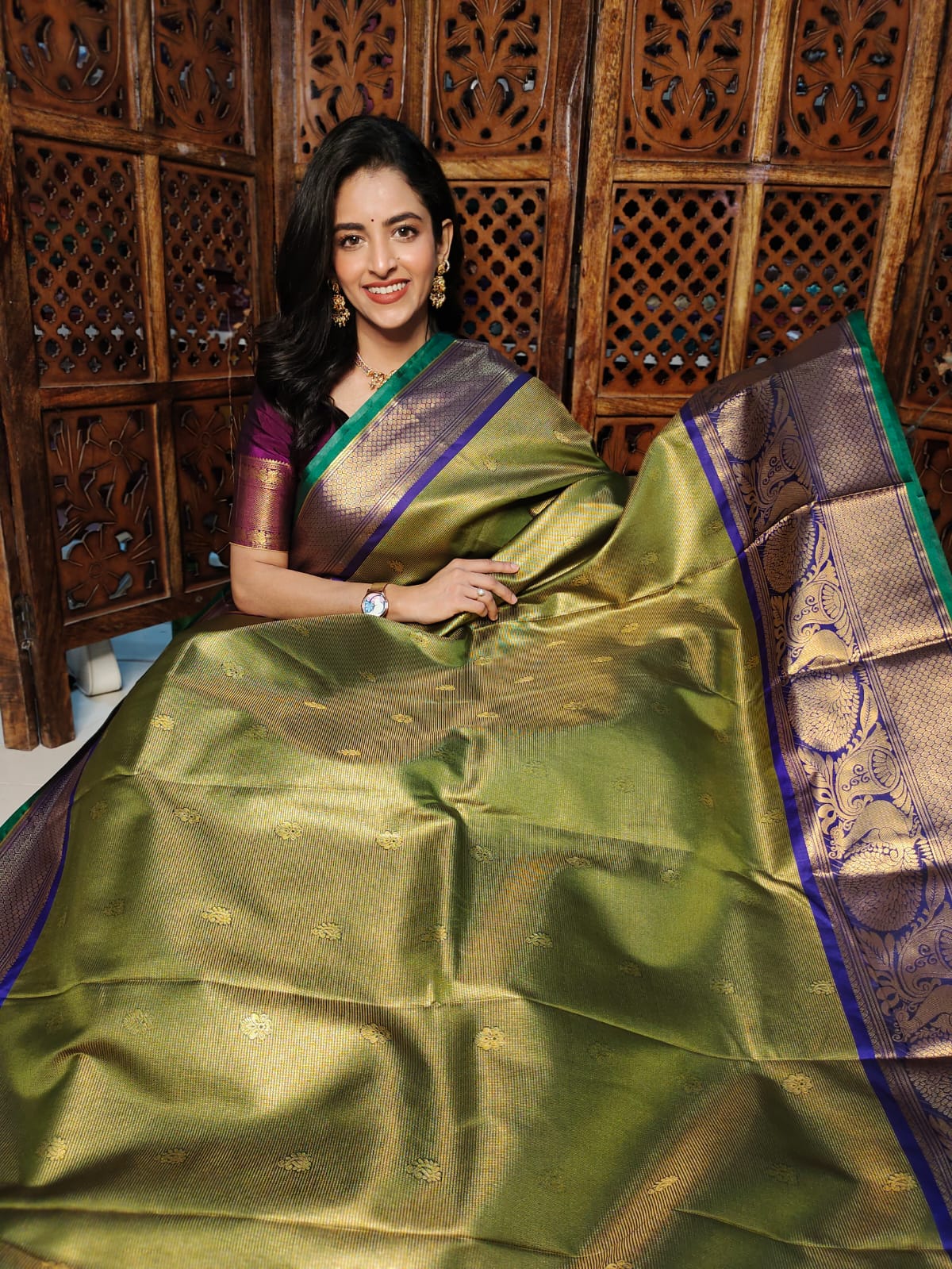 60% offer gadwal silk sarees
