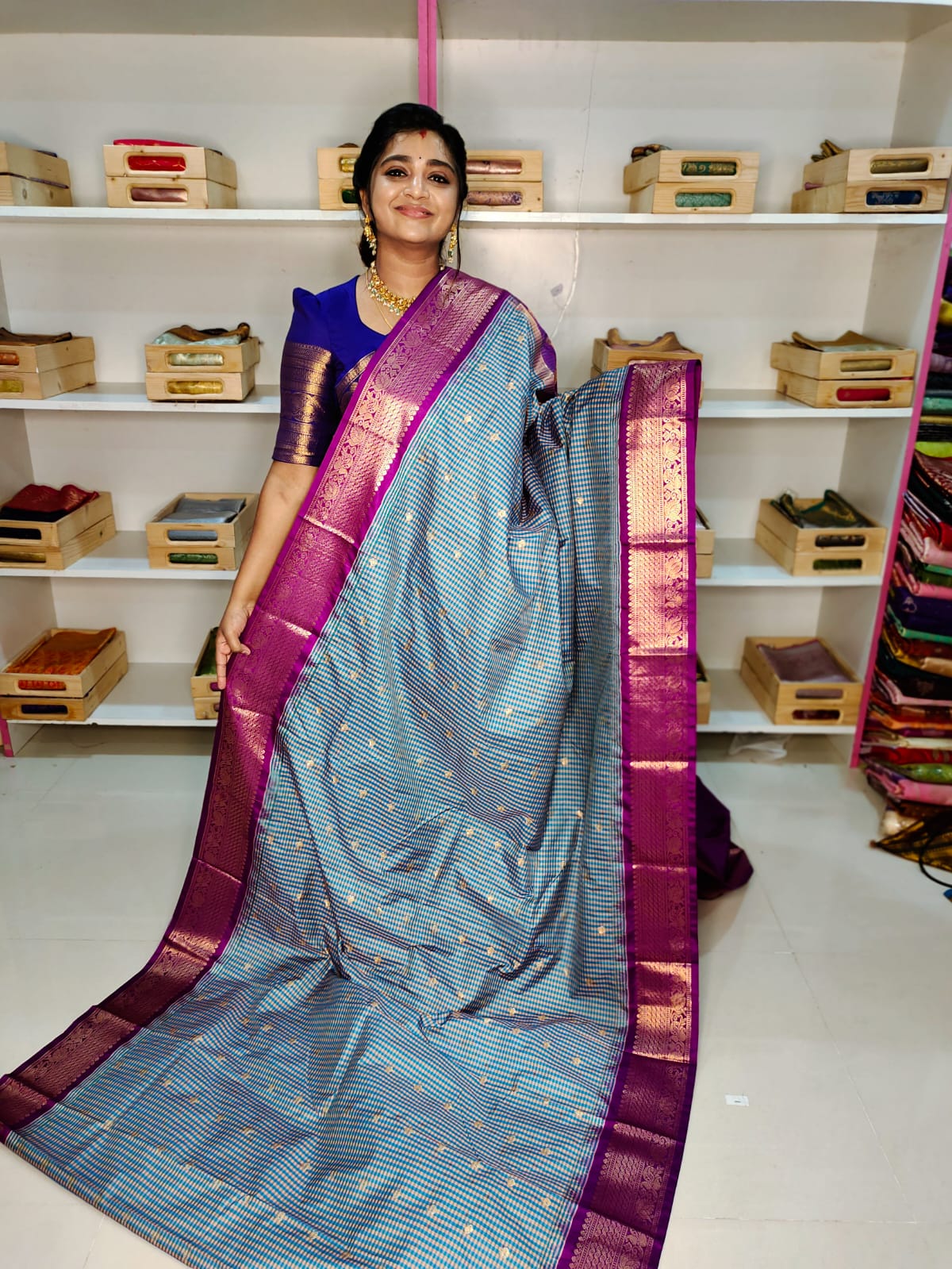 Primeme gadwal silk saree