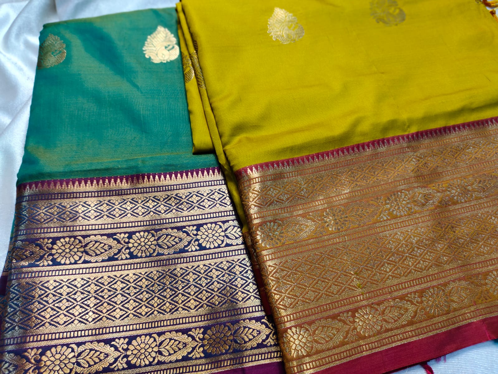 1+1 Uppada silk