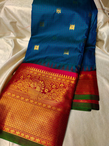Vitange gadwal silk