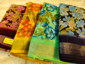 1+3 linen sarees