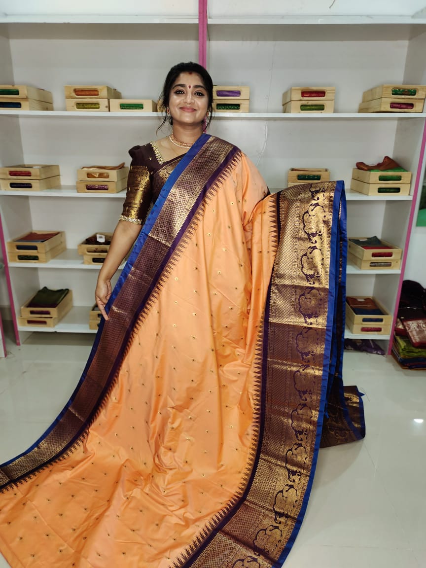 Ashadam sale gadwal silk saree