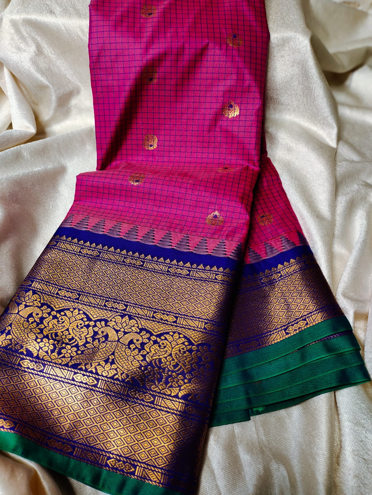 Vitange gadwal silk saree