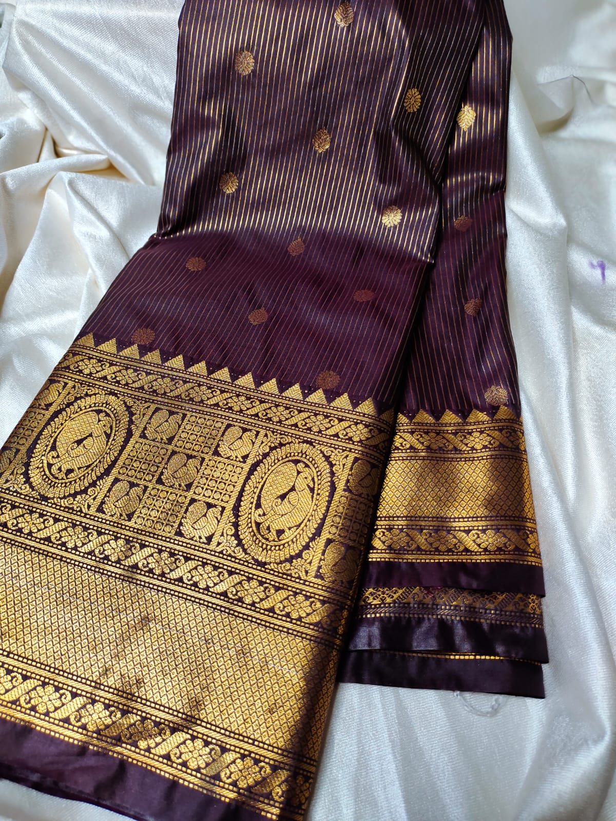 Vitange gadwal silk saree