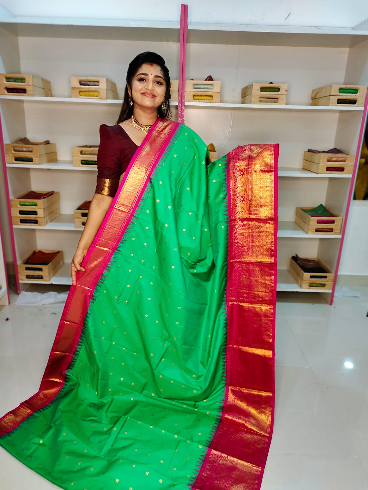 50% offer gadwal silk sarees