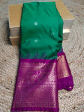 Primeme Meenakari gadwal silk saree