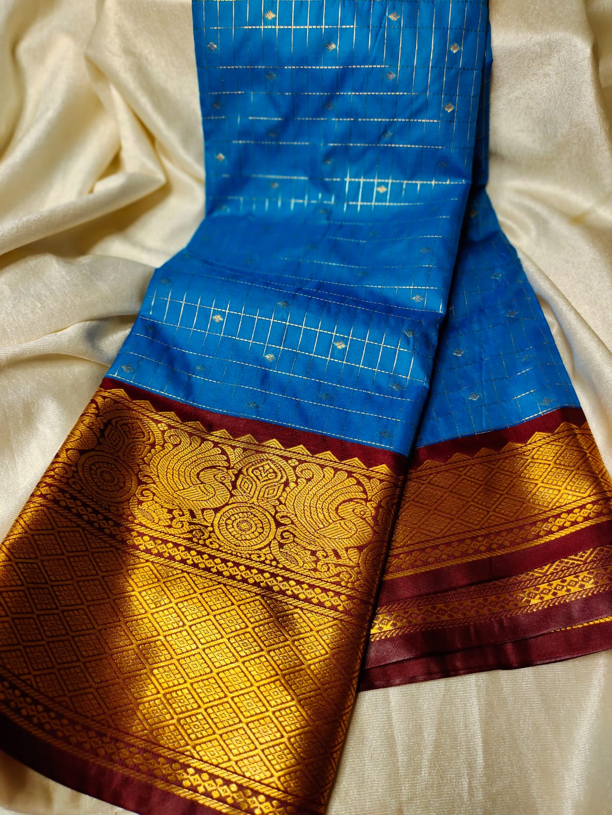 Vitange gadwal silk saree
